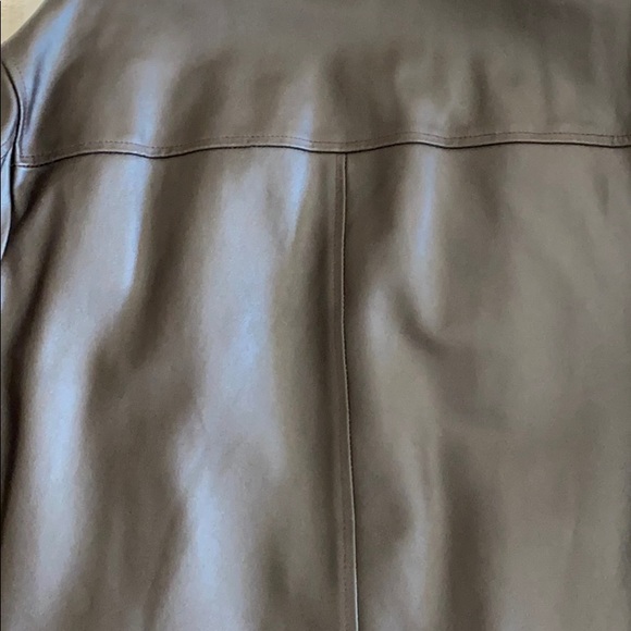 Benetton Leather Jacket - Picture 4 of 4